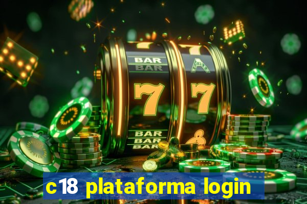 c18 plataforma login